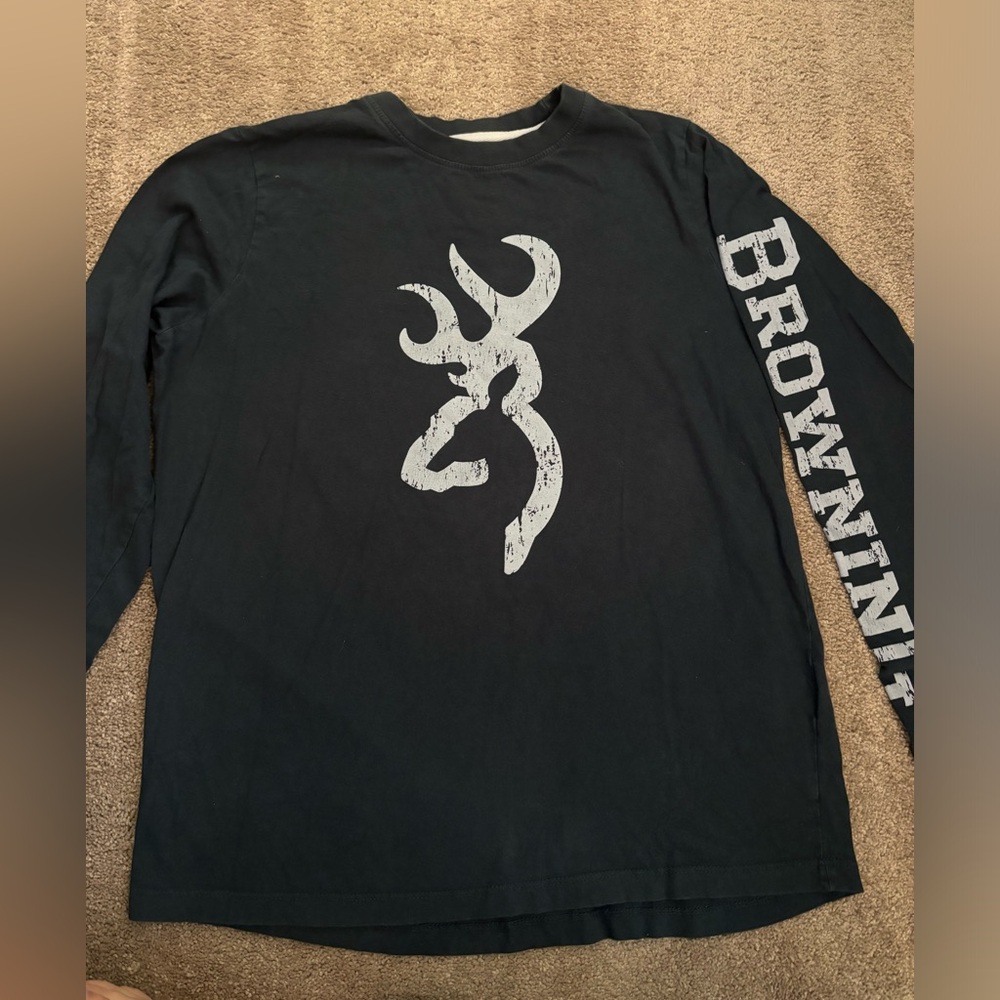 Blue size unisex M Browing long sleeve